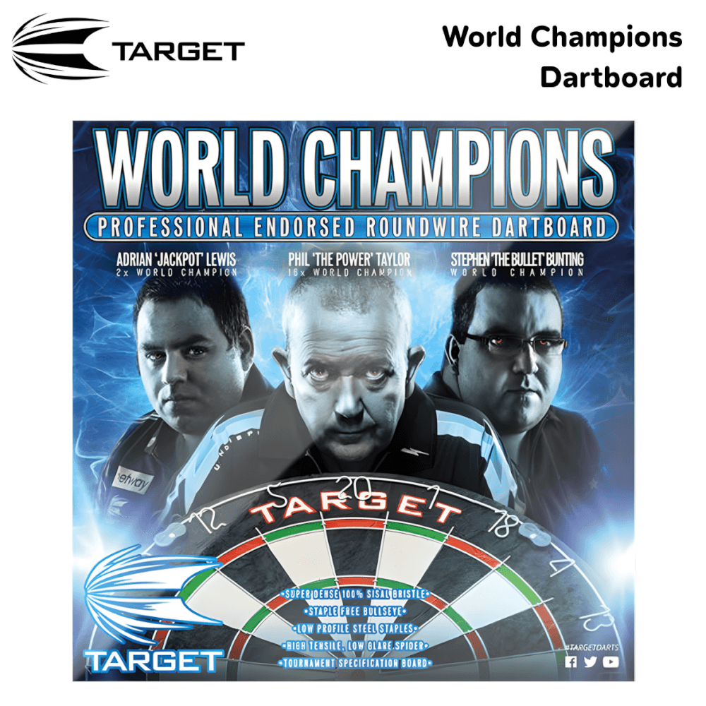 กระดานปาเป้า TARGET WORLD CHAMPIONS DARTBOARD 18"